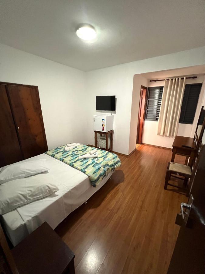 Hotel Thermas Da Mantiqueira - Pocos De Caldas - De Frente Para A Praca Central E Relogio Floral Εξωτερικό φωτογραφία