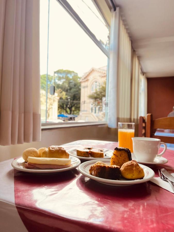 Hotel Thermas Da Mantiqueira - Pocos De Caldas - De Frente Para A Praca Central E Relogio Floral Εξωτερικό φωτογραφία